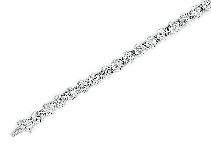 14K 17.00CTW DIAMOND BRACELET - Norma's Jewelry