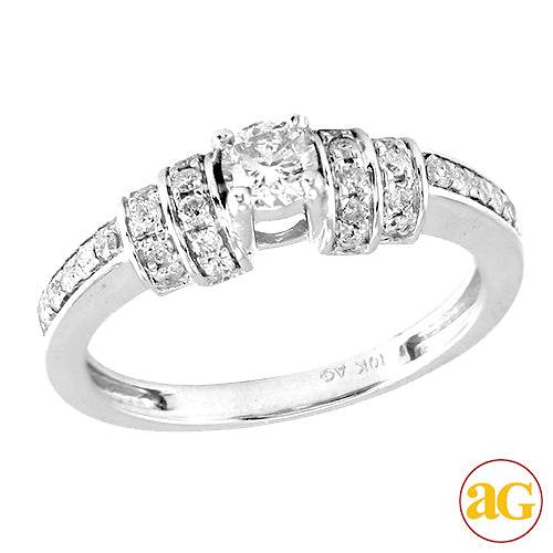 10KW 0.50CTW DIAMOND PROMISE RING - Norma's Jewelry