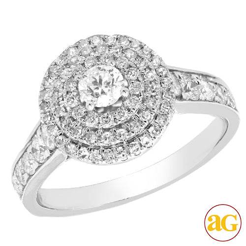 14KW 1.00CTW DIAMOND FANCY RING - Norma's Jewelry