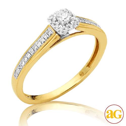 14KY 0.25CTW DIAMOND PROMISE RING - Norma's Jewelry