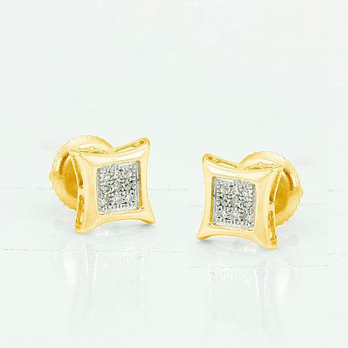 10KY 0.05 CTW DIAMOND KITE EARRINGS - Norma's Jewelry