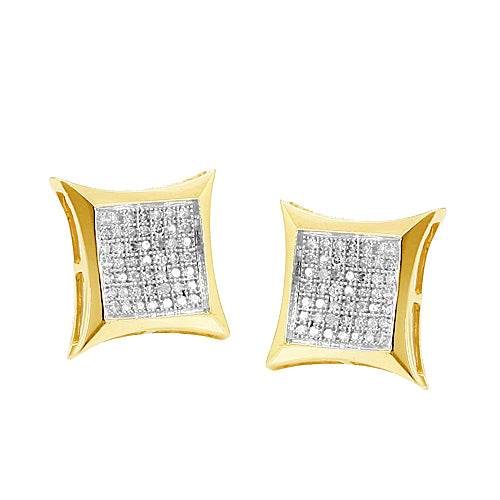 10KY 0.33CTW DIAMOND KITE EARRINGS - Norma's Jewelry