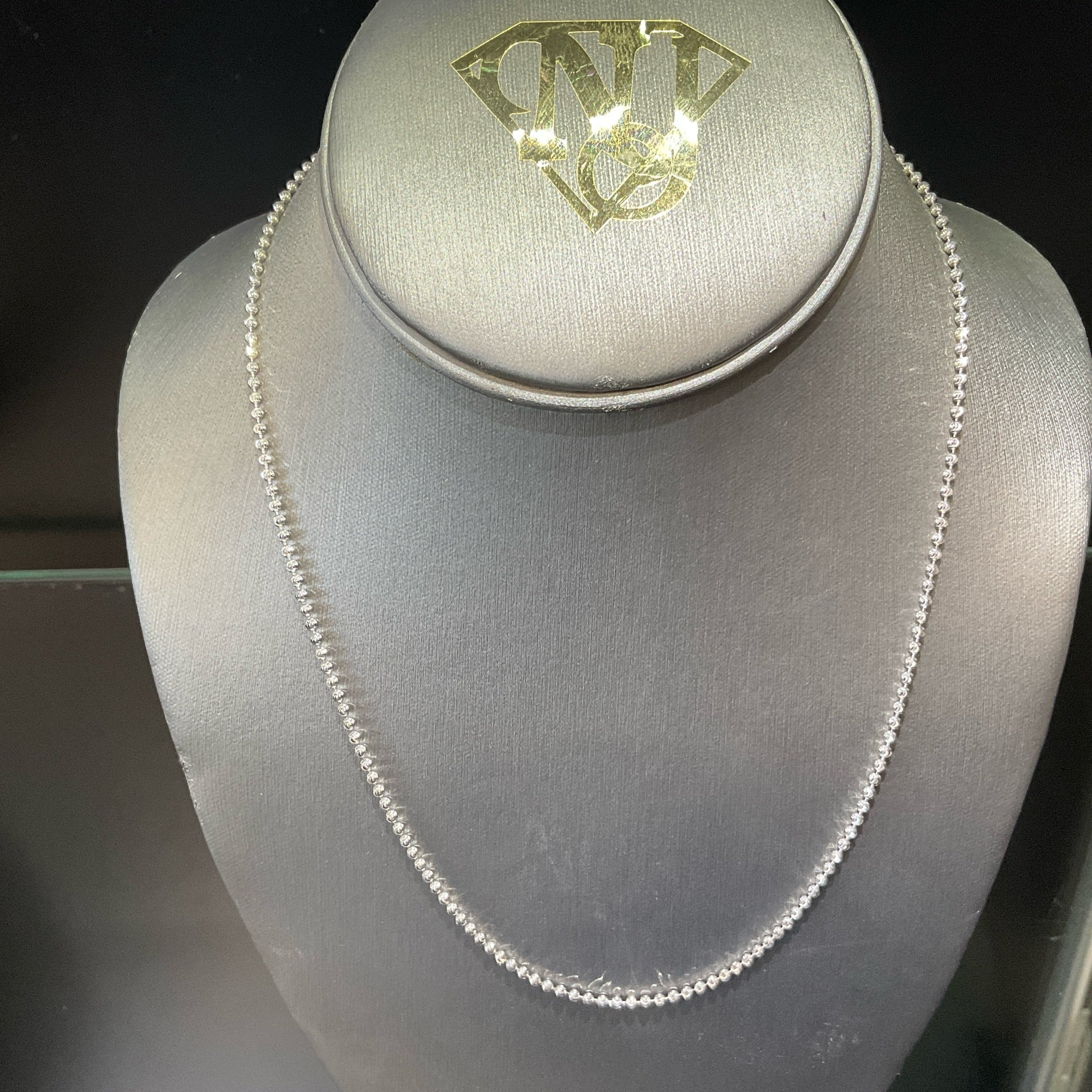 925 Silver Bead Necklace