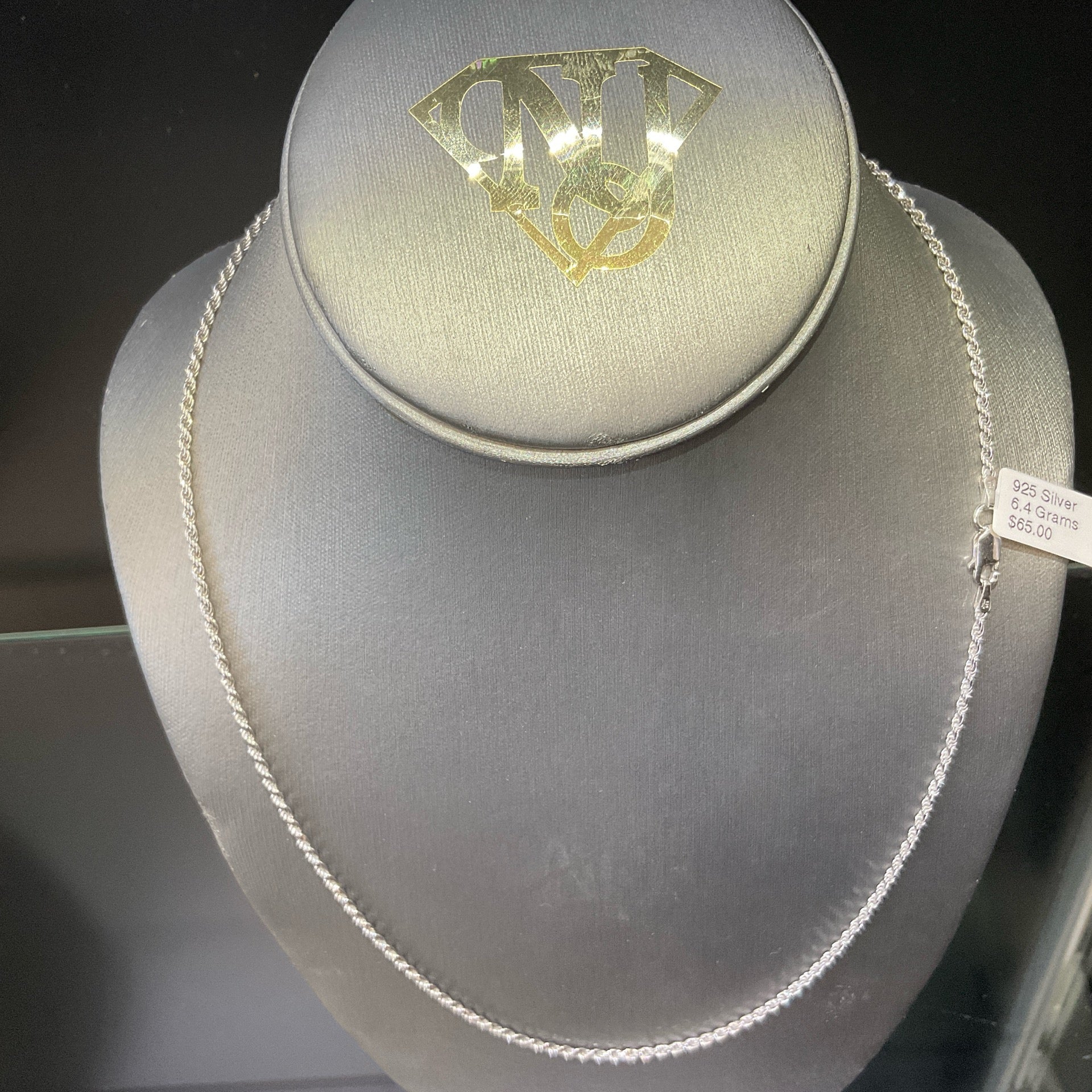 925 Silver Rope Necklace