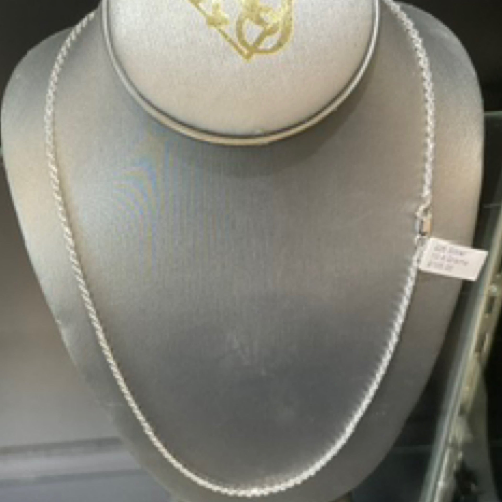 925 Silver Rope Necklace