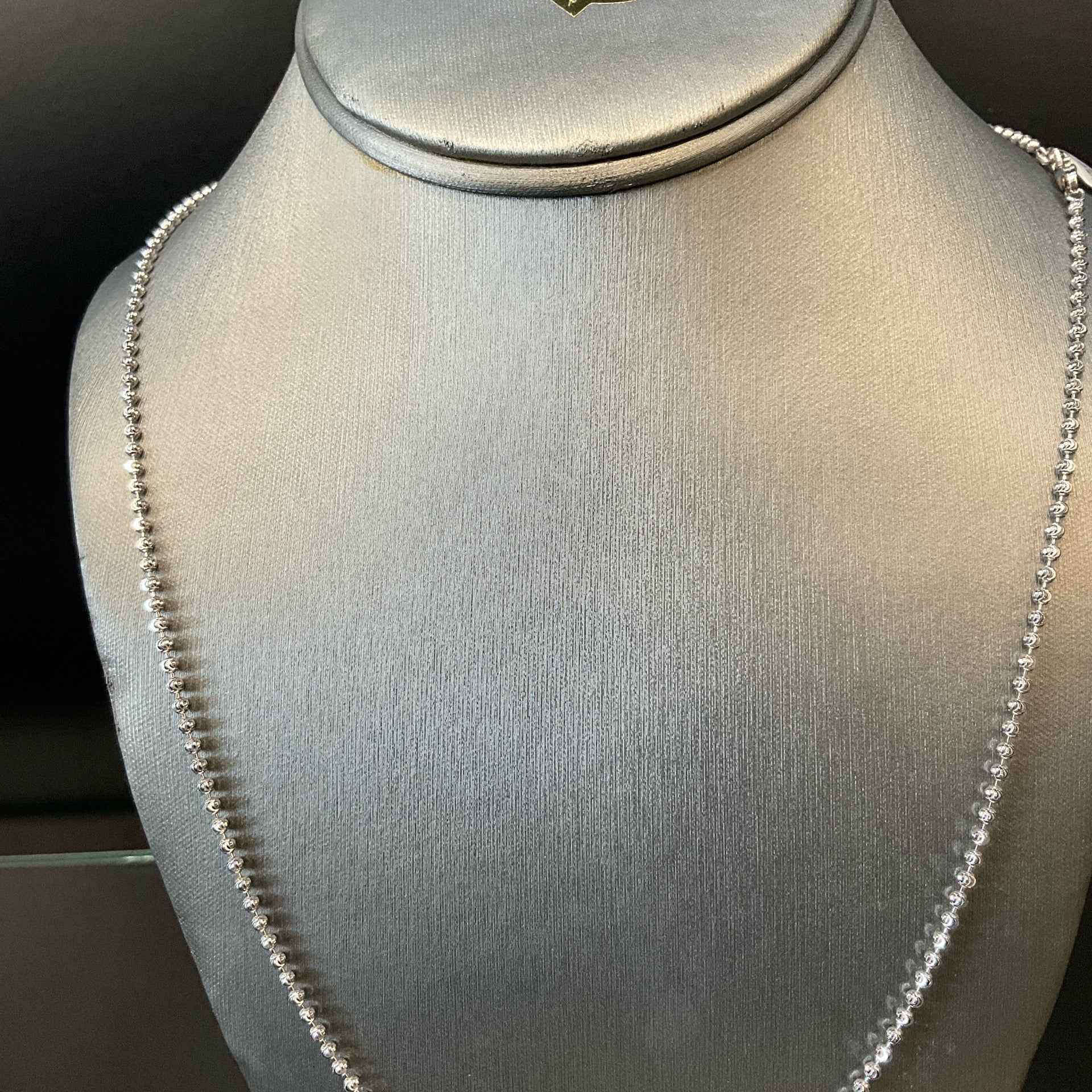 925 Silver Bead Necklace