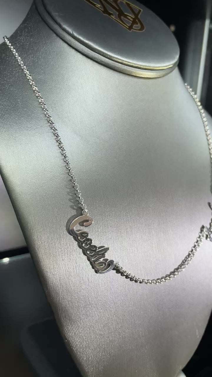 Custom Nameplate Necklace