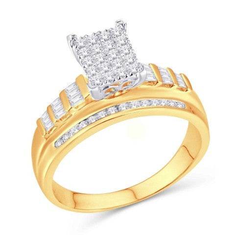 SILVER 0.50CTW LADIESRING - Norma's Jewelry