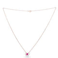 14 Karat Rose Gold 0.76 Carat Diamonds (0.58 Ruby) Fashion Pendant (Set)-0832145-RG - Norma's Jewelry
