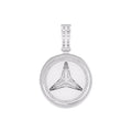 10 Karat White Gold 0.50 Carat Diamonds Fashion HipHop Pendant-1027004-WG - Norma's Jewelry