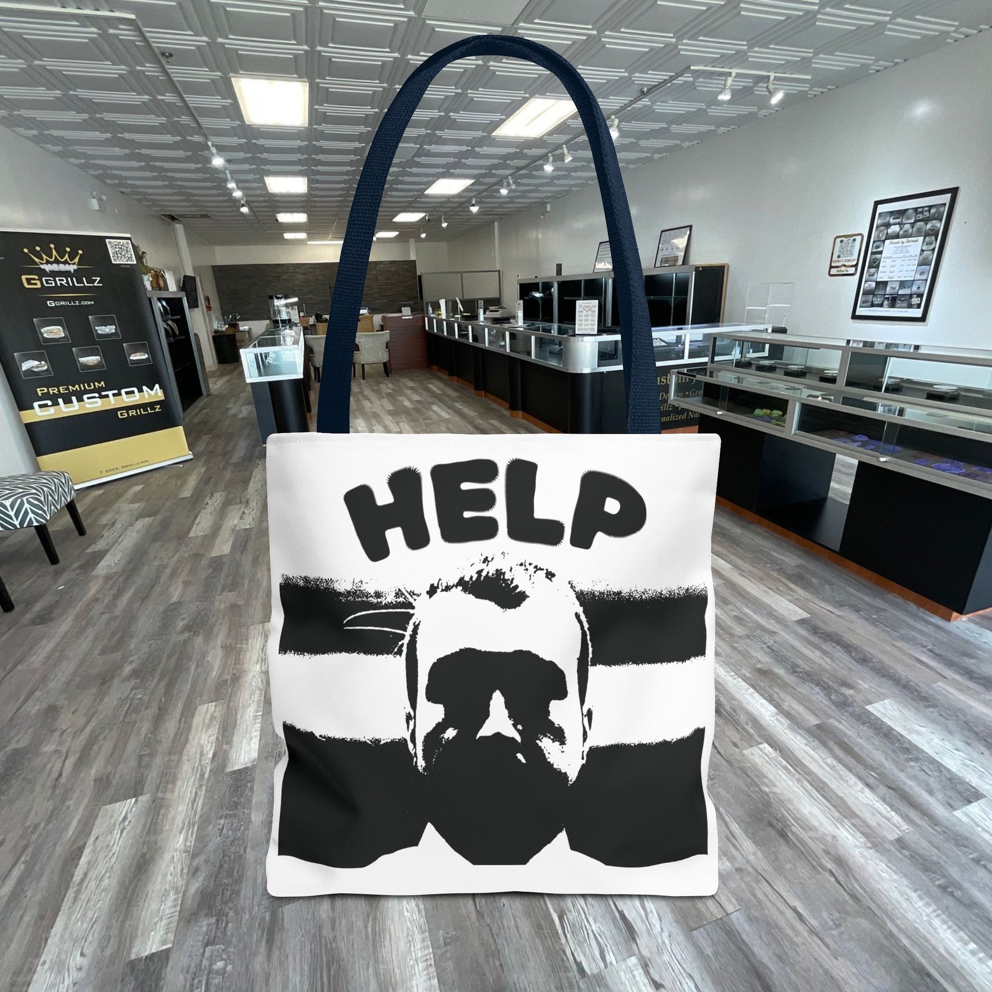MikeTheJewler limited edition “FREE MIKE” tote bag.