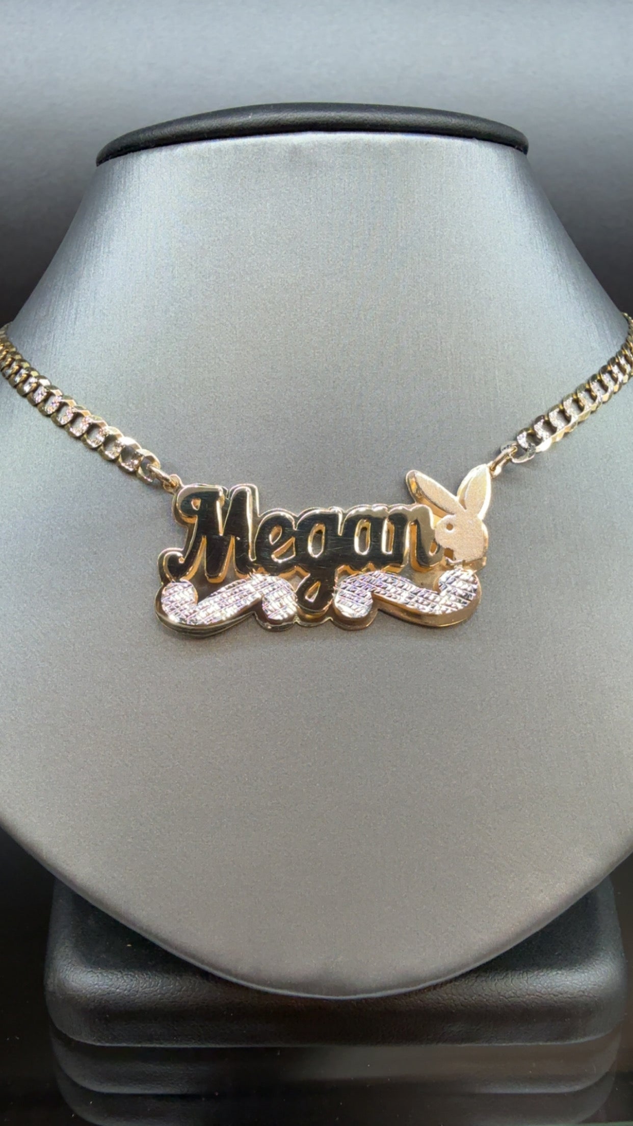 Double Plated Nameplate