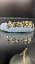 6 Teeth Gold Grillz - 6 Tops/Bottoms (Starburst Diamond Cut) - Norma's Jewelry