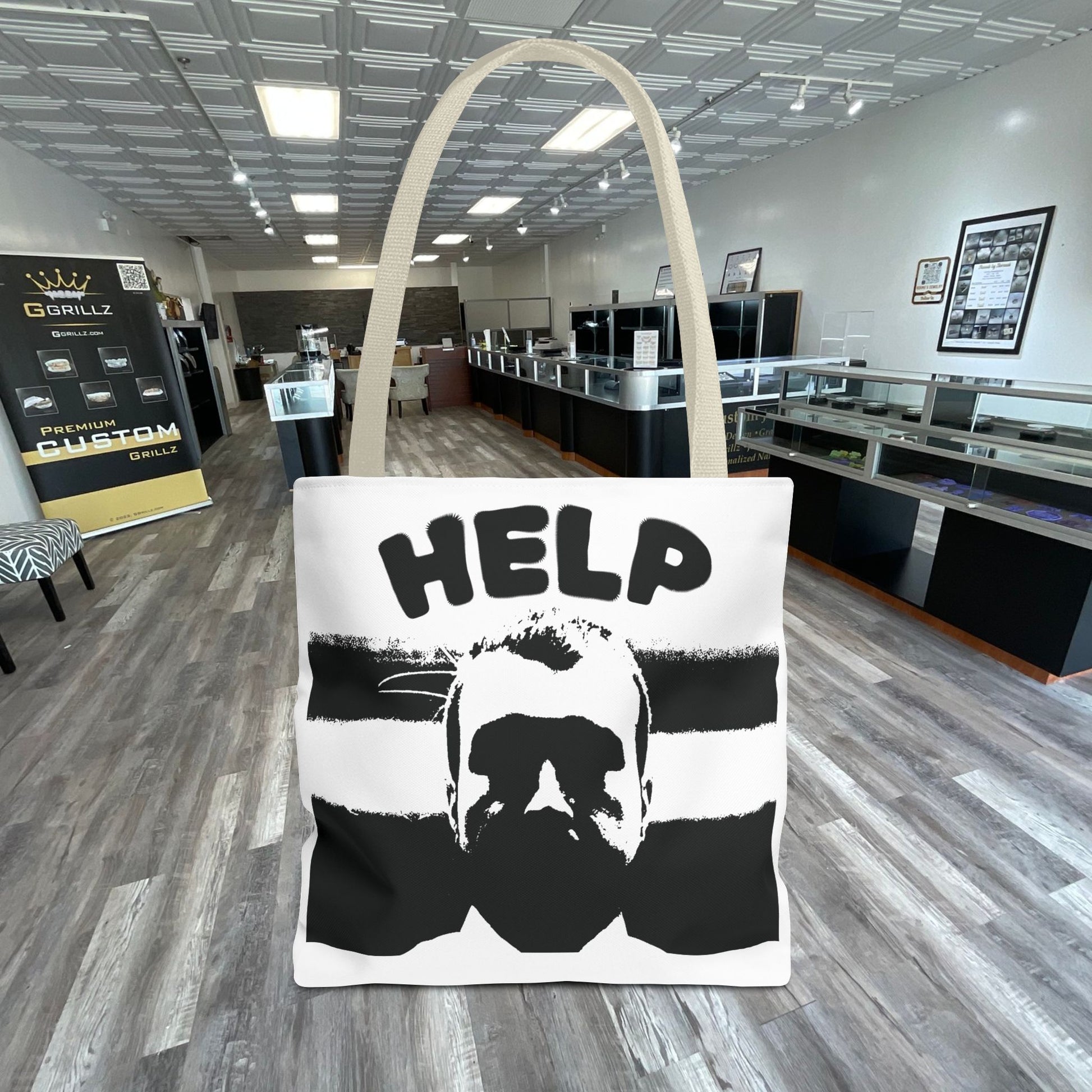 MikeTheJewler limited edition “FREE MIKE” tote bag.