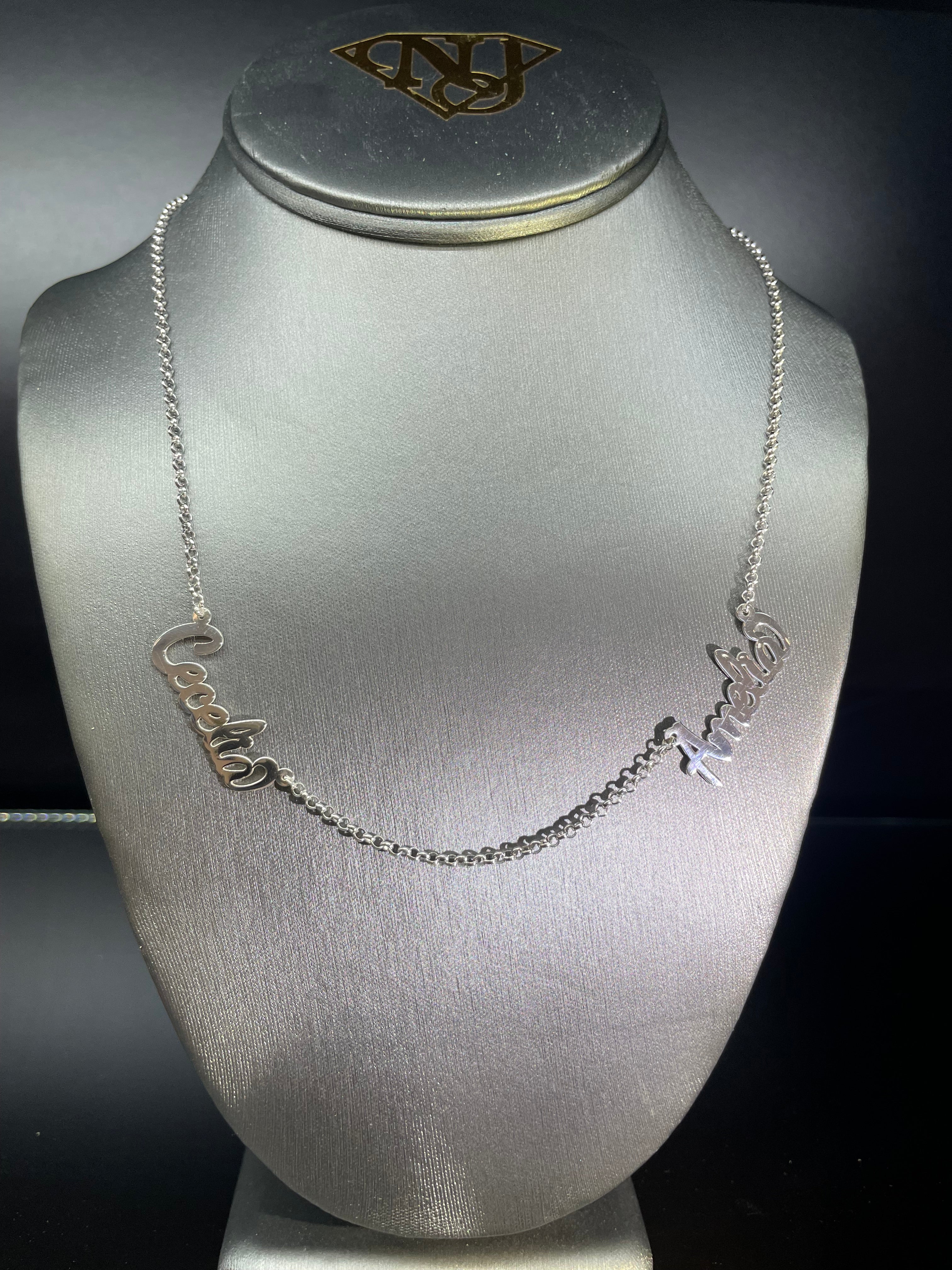Custom Nameplate Necklace