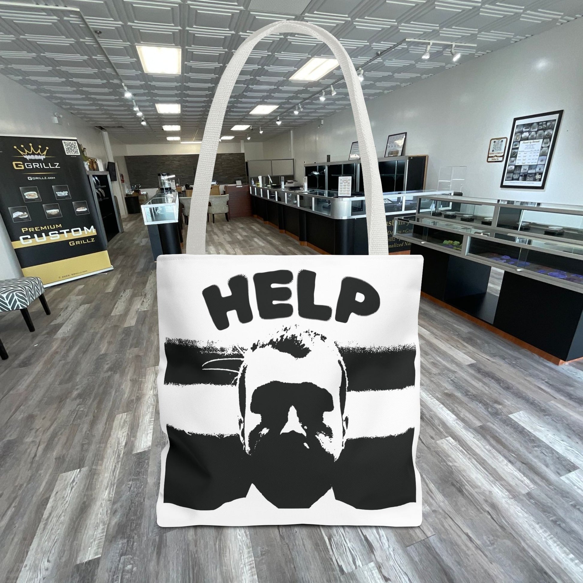 MikeTheJewler limited edition “FREE MIKE” tote bag.
