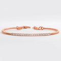 14KR 0.35CTW DIAMOND SINGLE ROW BANGLE - Norma's Jewelry