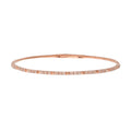 14KR 0.50CTW DIAMOND FLEXIBLE BANGLE - Norma's Jewelry