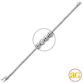 10KW 1.00CTW DIAMOND ROUND PRONG SET BRACELET - Norma's Jewelry