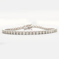 14KW 9.28CTW DIAMOND TENNIS BRACELET - Norma's Jewelry