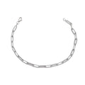 14KW 0.65CTW DIAMOND PAPERCLIP BRACELET - Norma's Jewelry