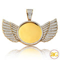 14KY 7.50CTW DIAMOND ROUND MEMORY PENDANT WITH - Norma's Jewelry