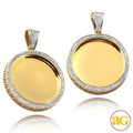 10KY 0.60CTW MICROPAVE DIAMOND MEMORY PENDANT - Norma's Jewelry