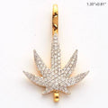 10KY 0.75CTW DIAMOND HERBAL MEDECINE PENDANT - Norma's Jewelry
