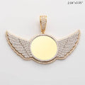 10KY+W 7.00CTW DIAMOND ROUND MEMORY PENDANT WITH - Norma's Jewelry