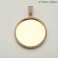 10KY 1.00CTW MICROPAVE DIAMOND MEMORY PENDANT - Norma's Jewelry