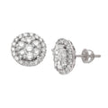 14KW 1.75CTW DIAMOND V-PRONG ROUND CLUSTER - Norma's Jewelry