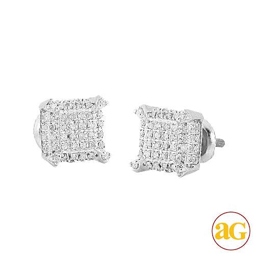 10KW 0.40CTW DIAMOND DICE EARRINGS - Norma's Jewelry