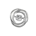 14KW 0.20CTW DANCING DIAMOND PENDANT - Norma's Jewelry