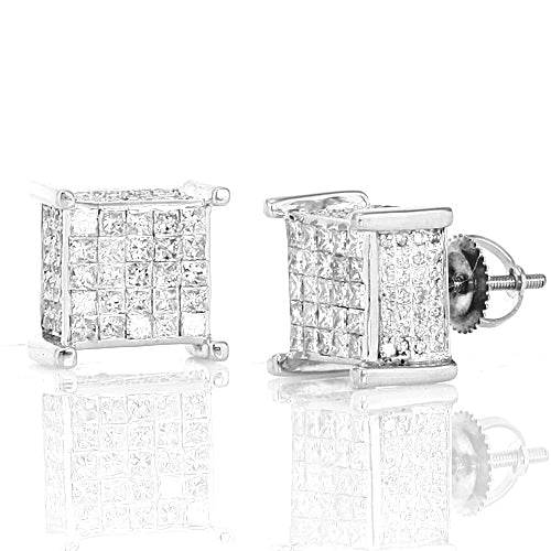 10KW 2.00CTW DIAMOND DICE EARRINGS - Norma's Jewelry