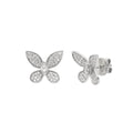 14KW 0.50CTW DIAMOND BUTTERFLY EARRINGS - Norma's Jewelry