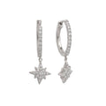 14KW 0.45CTW ROUND DIAMOND HUGGGIE/HOOP EARRINGS - Norma's Jewelry