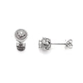 14KW 0.30CTW DIAMOND ROUND CLUSTER EARRINGS - Norma's Jewelry