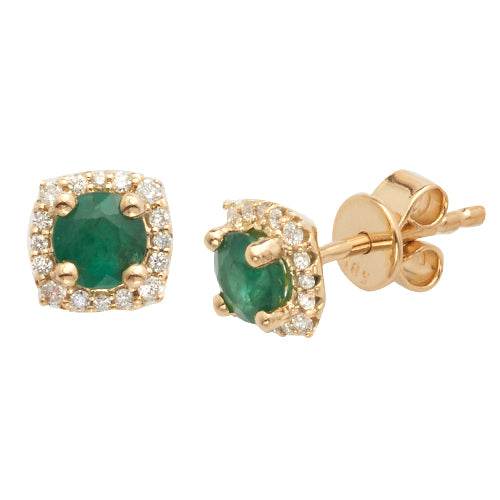 14KY 0.15CTW DIAMOND STUD EARRINGS W/ - Norma's Jewelry