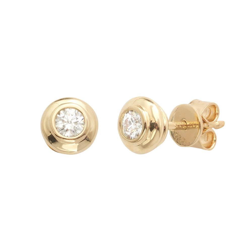 14KY 0.25CTW DIAMOND STUD EARRINGS - Norma's Jewelry