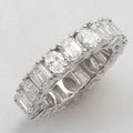 14KW 4.75CTW DIAMOND MACHINE SET OVAL/EMERALD - Norma's Jewelry