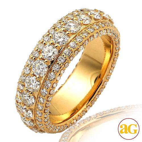 14KY 3.37CTW DIAMOND ETERNITY BAND - SIZE 8 - Norma's Jewelry