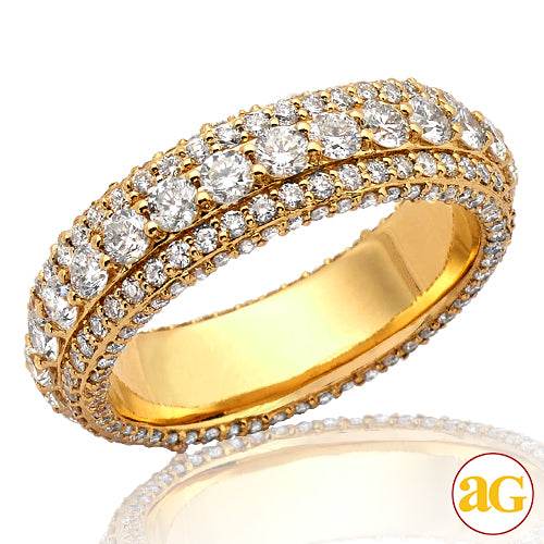 14KY 3.50CTW DIAMOND ETERNITY BAND - SIZE 9 - Norma's Jewelry