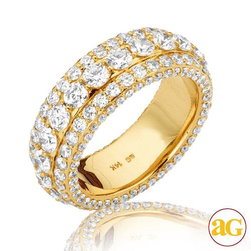 14KY 6.00CTW DIAMOND ETERNITY BAND - SIZE 10 - Norma's Jewelry