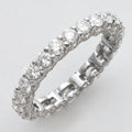 14KW 2.30CTW DIAMOND MACHINE SET ETERNITY BAND - Norma's Jewelry