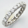 14KW 3.35CTW DIAMOND MACHINE SET ETERNITY BAND - Norma's Jewelry