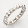 14KW 2.75CTW DIAMOND MACHINE SET ETERNITY BAND - Norma's Jewelry