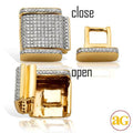 10KY 1.60CTW DIAMOND LOCK FOR MIAMI CUBAN - 18MM - Norma's Jewelry