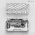 10KW 3.75CTW DIAMOND CURVED LOCK FOR LINK CHAIN - Norma's Jewelry