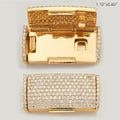 14KY 2.30CTW DIAMOND STRAIGHT LOCK FOR LINK CHAIN - Norma's Jewelry