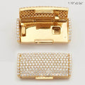 10KY 2.15CTW DIAMOND STRAIGHT LOCK FOR LINK CHAIN - Norma's Jewelry